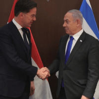 Netherlands prime minister Mark Rutte meets Benjamin Netanyahu (Photo - Mark Rutte, @MinPres/ X Platform)